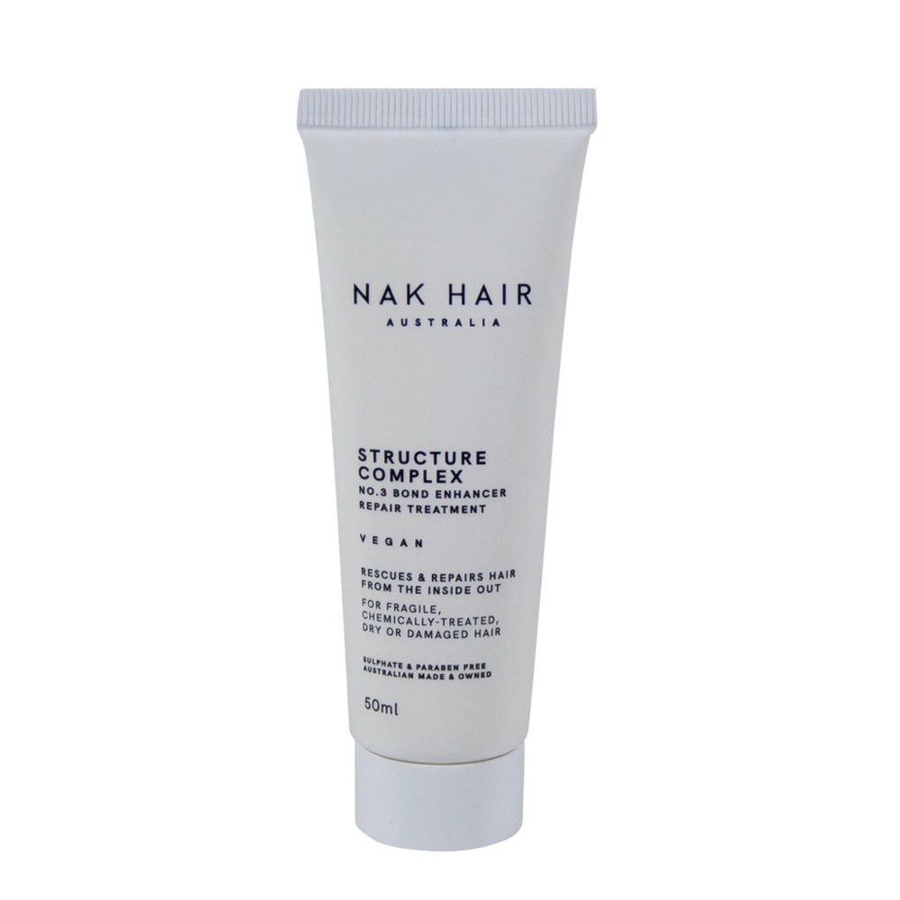 NAK Hair Structure Complex NO. 3 Bond Enhancer Repair Treatment | 50ml Brand New - Picture 3 of 4